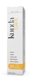 Spray Refrescante Kunda Care – alívio imediato para ondas de calor e suores noturnos na menopausa.